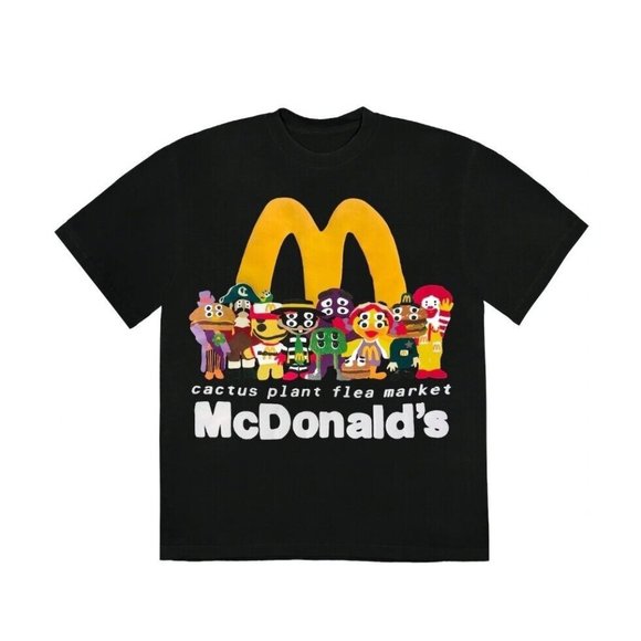 Cactus Plant Flea Market x  McDonald’s Buddy & Friends Tee - Picture 1 of 6